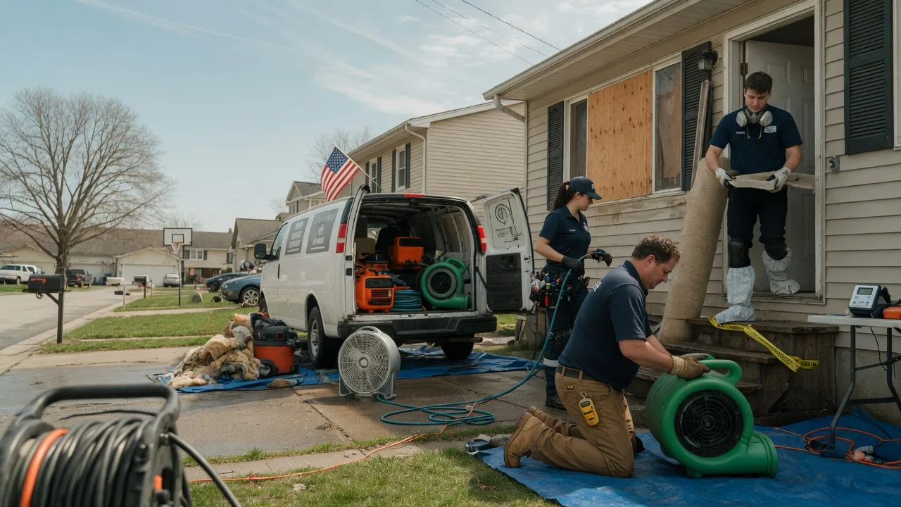 Water Damage Restoration in Lynchburg, OH near me